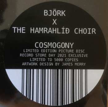 LP Björk: Cosmogony LTD | PIC