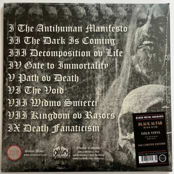 LP Black Altar: Death Fanaticism  CLR | LTD