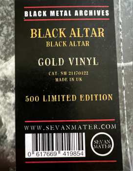 LP Black Altar: Death Fanaticism  CLR | LTD