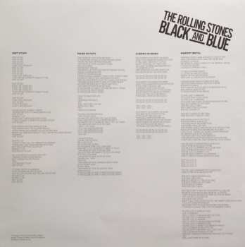 LP The Rolling Stones: Black And Blue