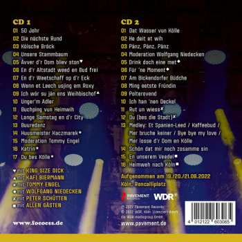 2CD Bläck Fööss: 50+2 Wie Fröher - Nur Späder - Live Vum Roncalliplatz