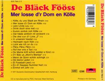 CD Bläck Fööss: Mer Losse D'r Dom En Kölle