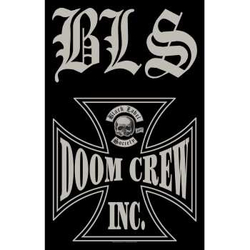 Merch Black Label Society: Poster textile Doom Crew