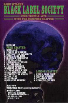 Blu-ray Black Label Society: The European Invasion: Doom Troopin' Live DIGI