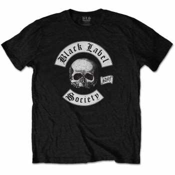 Marchandises Black Label Society: Tričko Skull Logo Black Label Society  S