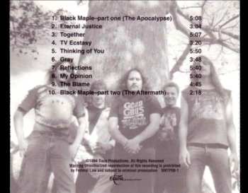 CD Black Maple: Black Maple