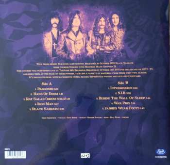 LP Black Sabbath: Live In Brussels, Belgium 1970 CLR | LTD | NUM
