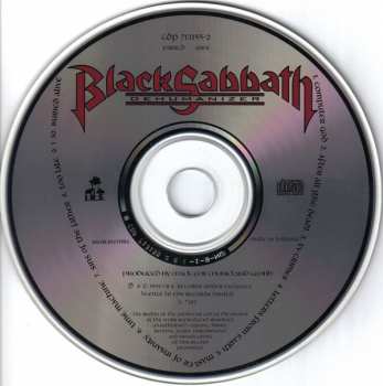 CD Black Sabbath: Dehumanizer