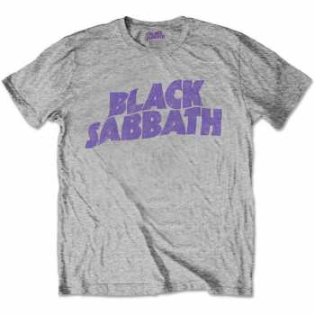 Merch Black Sabbath: T-shirt pour enfants Wavy Logo Black Sabbath 