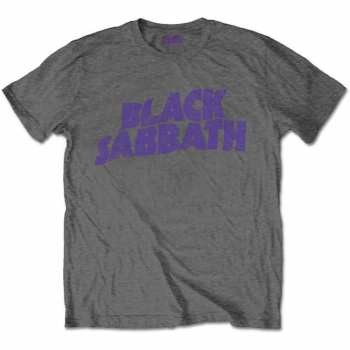Merch Black Sabbath: T-shirt pour enfants Wavy Logo Black Sabbath 