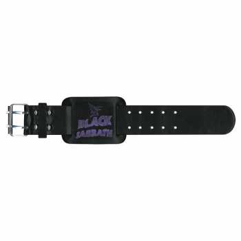 Merch Black Sabbath: Bracelet en cuir Logo Black Sabbath & Creature