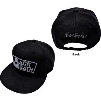 Marchandises Black Sabbath: Black Sabbath Unisex Snapback Cap: Never Say Die