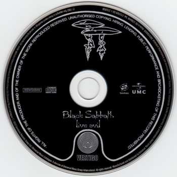2CD Black Sabbath: Live Evil DLX