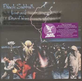 4LP/Coffret Black Sabbath: Live Evil Super Deluxe DLX