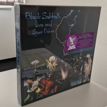 4LP/Coffret Black Sabbath: Live Evil Super Deluxe DLX