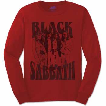 Merch Black Sabbath: Long Sleeve T-shirt Band And Logo Black Sabbath