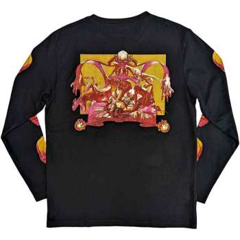 Marchandises Black Sabbath: Black Sabbath Unisex Long Sleeve T-shirt: Bloody Sabbath (back & Sleeve Print) (small) S