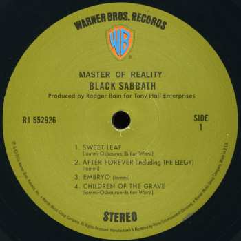 2LP Black Sabbath: Master Of Reality DLX