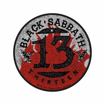 Merch Black Sabbath: Décoration 13 Flames Circular 