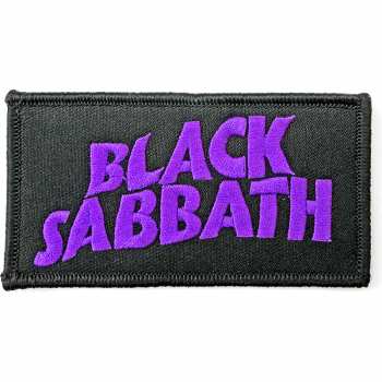 Merch Black Sabbath: Décoration Wavy Logo Black Sabbath