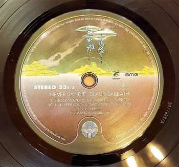 LP Black Sabbath: Never Say Die!