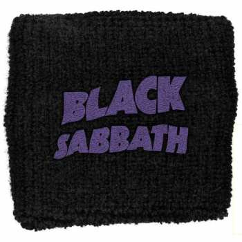 Merch Black Sabbath: Poignet Purple Wavy Logo Black Sabbath 