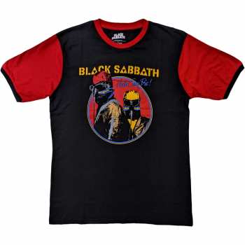 Merch Black Sabbath: Ringer T-shirt Never Say Die
