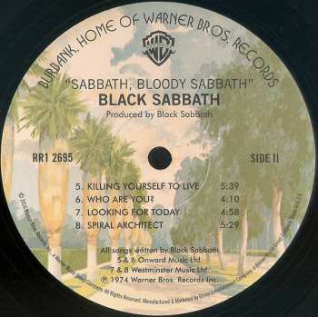 LP Black Sabbath: Sabbath Bloody Sabbath
