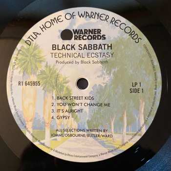 5LP/Coffret Black Sabbath: Technical Ecstasy Super Deluxe DLX