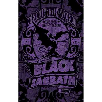 Merch Black Sabbath: Poster textile Lord Of This World