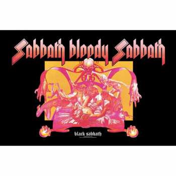 Merch Black Sabbath: Poster textile Sabbath Bloody Sabbath