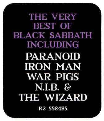2CD Black Sabbath: The Ultimate Collection