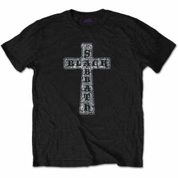 Merch Black Sabbath: T-shirt Cross 
