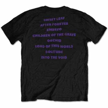 Marchandises Black Sabbath: Tričko Masters Of Reality Album  S