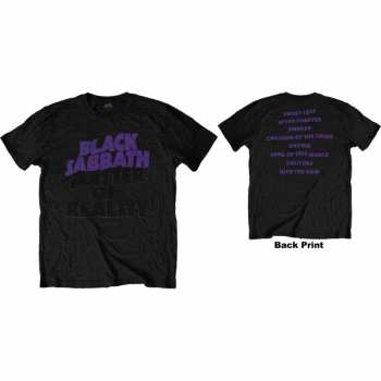 Marchandises Black Sabbath: Tričko Masters Of Reality Album  S