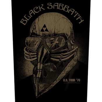Merch Black Sabbath: Décoration arrière Us Tour '78 