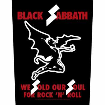 Merch Black Sabbath: Décoration arrière We Sold Our Souls