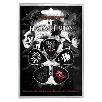 Merch Black Veil Brides: Set de râpes Skull 
