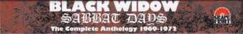6CD/Coffret Black Widow: Sabbat Days (The Complete Anthology 1969-1972)