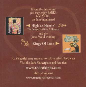 CD Blackie And The Rodeo Kings: Bark