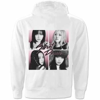 Marchandises BLACKPINK: Blackpink Unisex Pullover Hoodie: Shut Down Photo Grid (back Print) (small) S