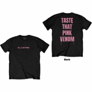 Marchandises BLACKPINK: Blackpink Unisex T-shirt: Taste That (back Print) (small) S