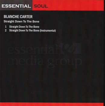 CD Blanche Carter: Straight Down To The Bone