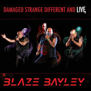 CD Blaze Bayley: Damaged Strange Different And Live
