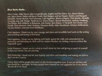 LP Blaze Bayley: War Within Me