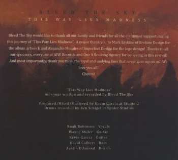 CD Bleed The Sky: This Way Lies Madness DIGI