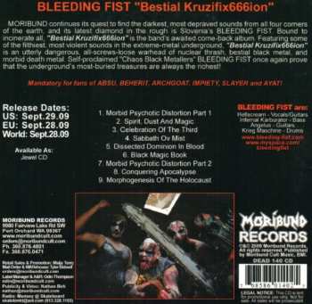 CD Bleeding Fist: Bestial Kruzifix666ion
