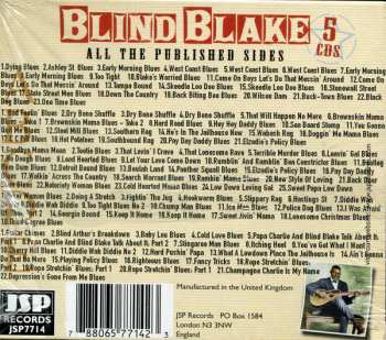 5CD/Coffret Blind Blake: All The Published Sides