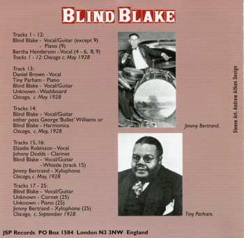 5CD/Coffret Blind Blake: All The Published Sides