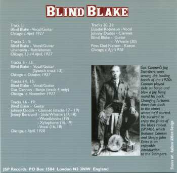 5CD/Coffret Blind Blake: All The Published Sides